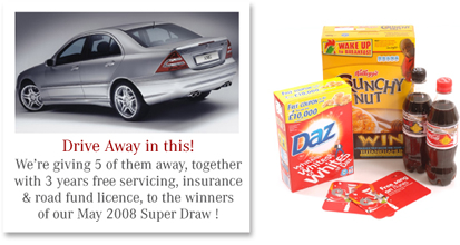 Win a car or mortgage repayment