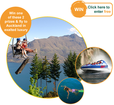 Register here to win a NZ Holiday